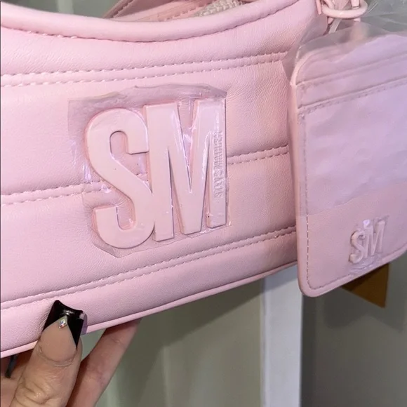 BNWT 🏷️ 2/$25 light pink Steve Madden purse - Picture 2 of 10